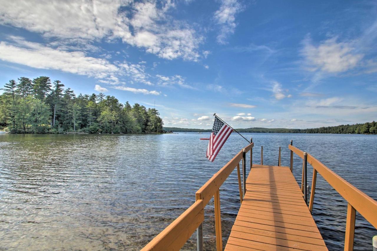 Raymond Family Cabin With Beach Access On Panther Pond מראה חיצוני תמונה