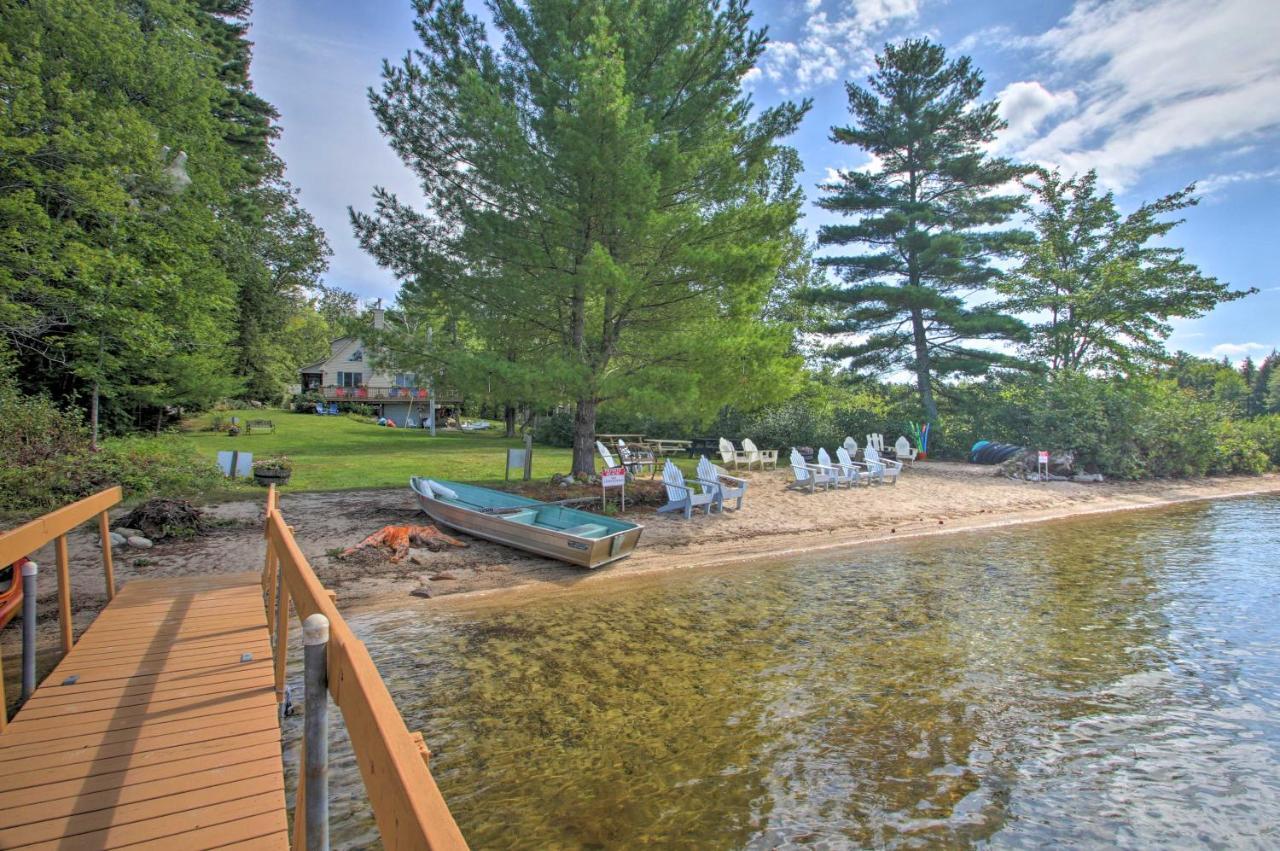 Raymond Family Cabin With Beach Access On Panther Pond מראה חיצוני תמונה