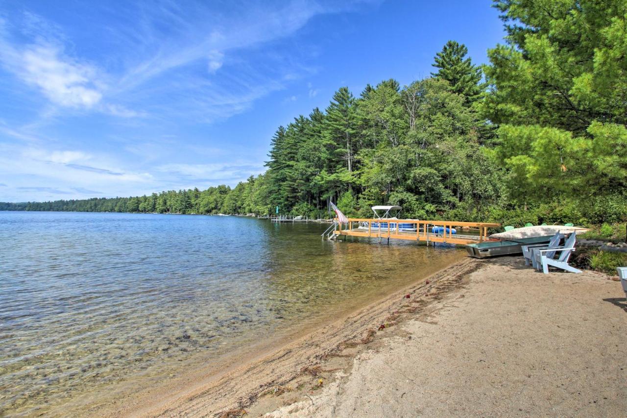 Raymond Family Cabin With Beach Access On Panther Pond מראה חיצוני תמונה